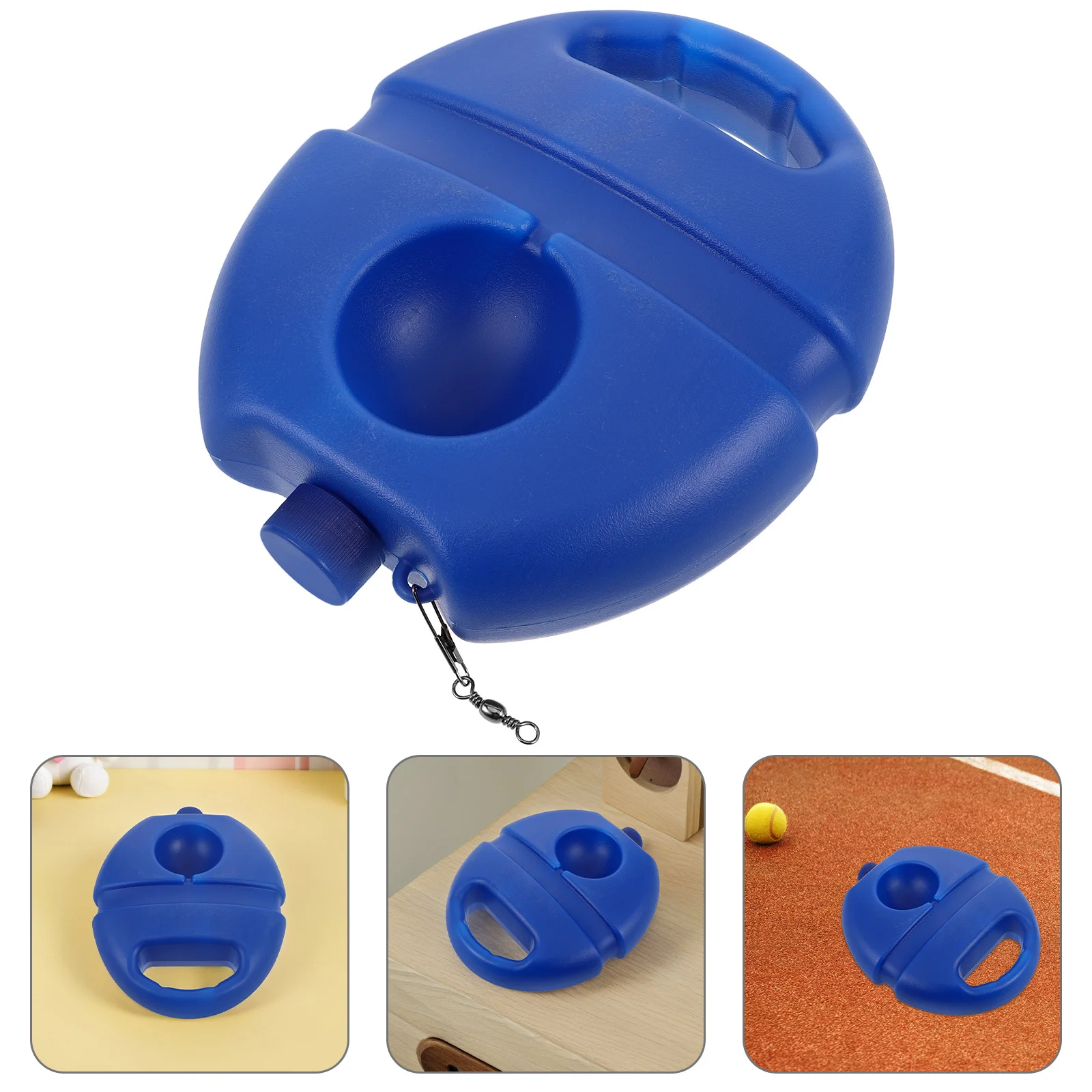 

Tennis Trainer Rebound Ball Base Stable Return Compact Design Durable Material Suitable All Levels Indoor Outdoor Use