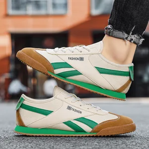 Klassische Herren gelbe Freizeitschuhe, atmungsaktive Leinwandschuhe, niedrig, billig, männlich, Sommer 8 Hauptverkauf Tennis lässig gelb - №4