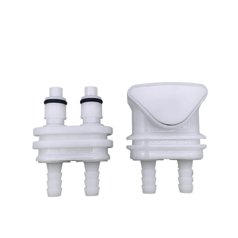 Precision quick disconnect double joint PVC water stop valve quick installation threaded pipe fittings