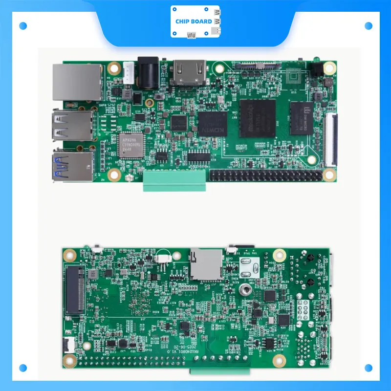 Geniatech XPI-3576 - RK3576 SBC in Extended Credit Card Form Factor