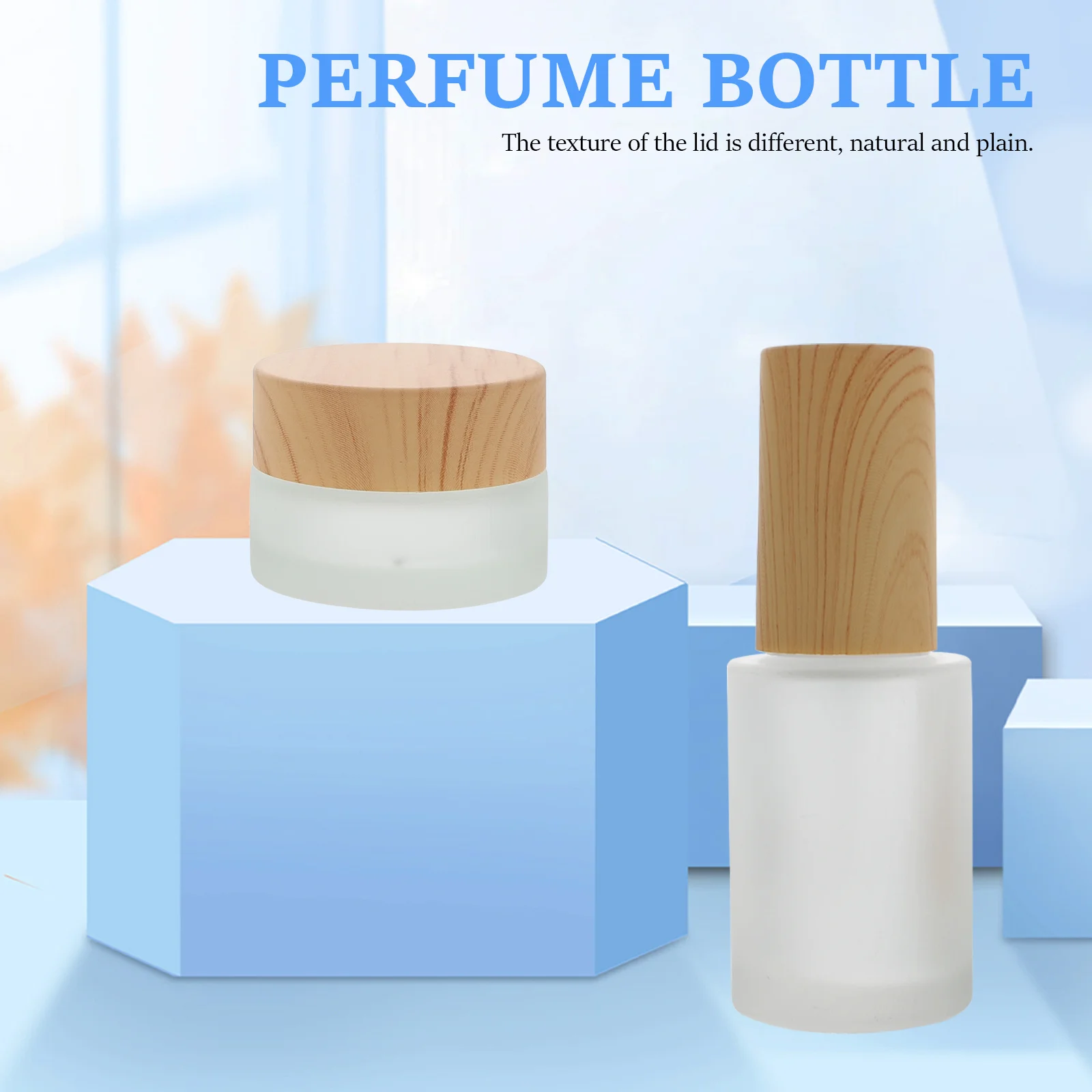 

Glass Nail Polish Remover Bottle Empty Storage Container Refillable Cosmetics Sub Bottle Thickened Safe Reliable