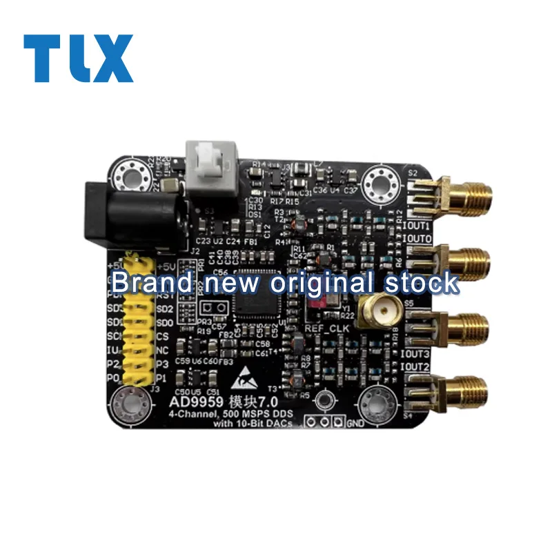 AD9959 high-speed DDS module four channel 200M with four RF transformer signal generators