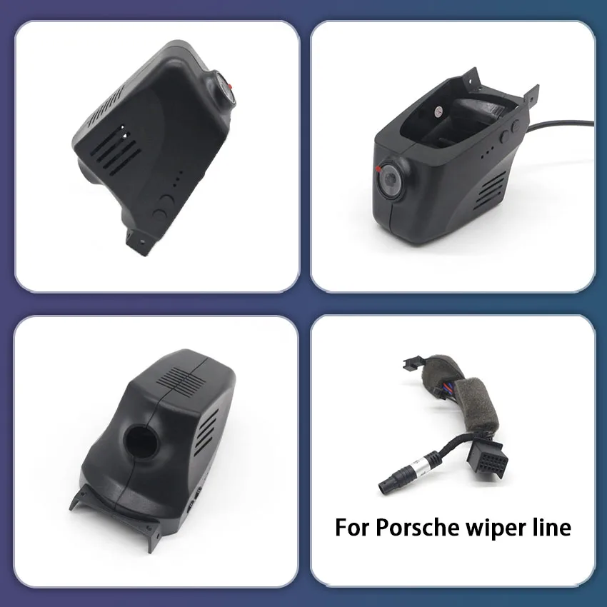 4K Plug And Play Easy Installation Wifi Car DVR Dash Cam For Porsche Cayenne/Macan/911/Taycan/Panamera/718 Boxster & Cayman