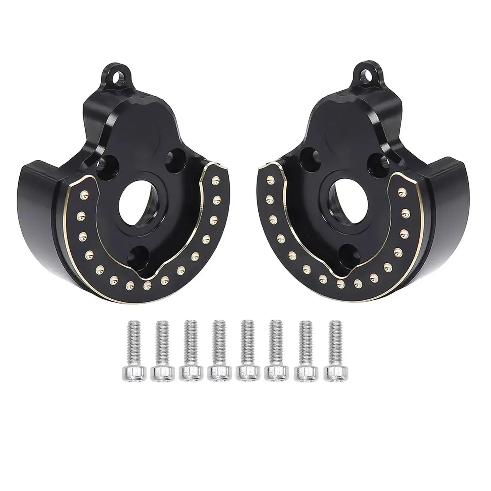 

Brass Front Rear Covers for 1/10 RC Crawler,Car Model Car Spare Components,Low Offset Heavy Weights Upgraded Parts