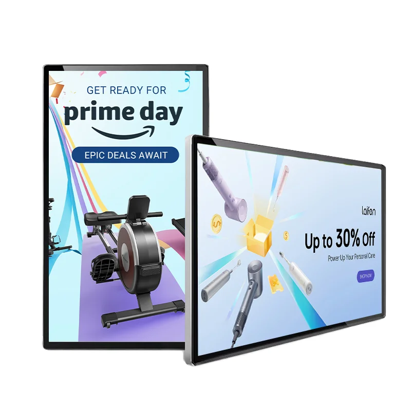 Stretch Bar LCD Advertising Wide Touch Screen Display Retail Shelf Strip Digital Signage Shelf Edge Banner LCD