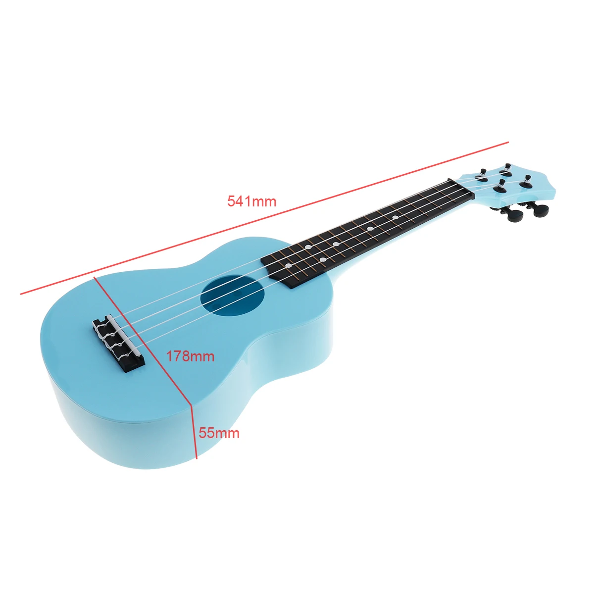 21 Inch Ukulele 4 Strings Uke Colorful Acoustic Hawaii Guitar Guitarra Musical Instrument Toy Gift for Music Beginner