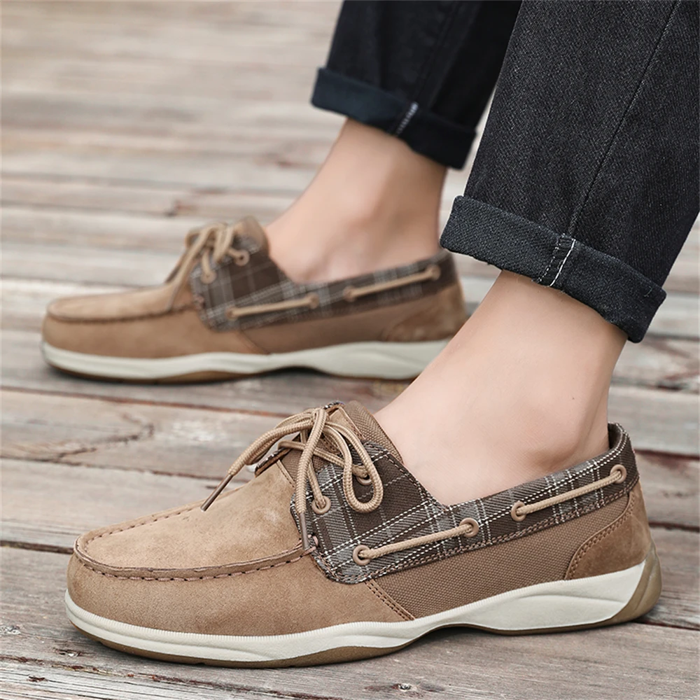 Luxuriöse Boots-Loafer für Herren in Übergröße – hochwertiges PU-Obermaterial, atmungsaktives Futter, weiche Einlegesohlen, rutschfeste Sohle, leicht und bequem – Detail 19