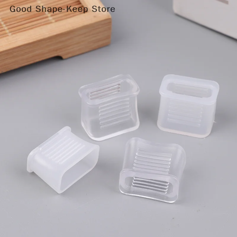 10/20 قطعة غطاء صافرة الحكم واضح الأبيض صافرة خففت الفم قبضة كرة القدم الحكم صافرة واقية الملحقات