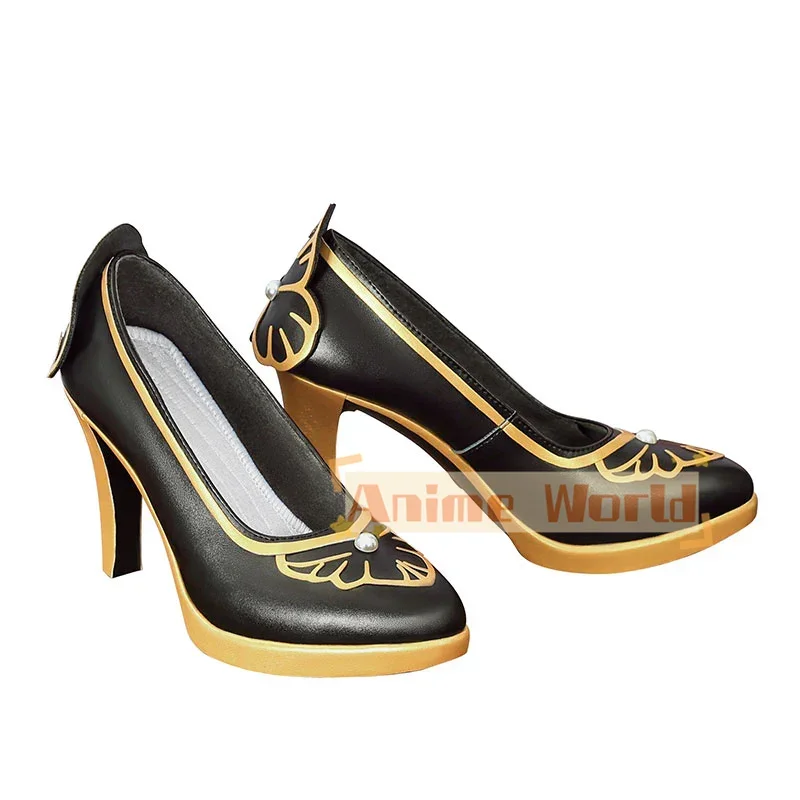 Honkai: Star Rail Tingyun Fugue Cosplay Shoes Boots Leather Halloween Carnival Accessories Cosplay Props