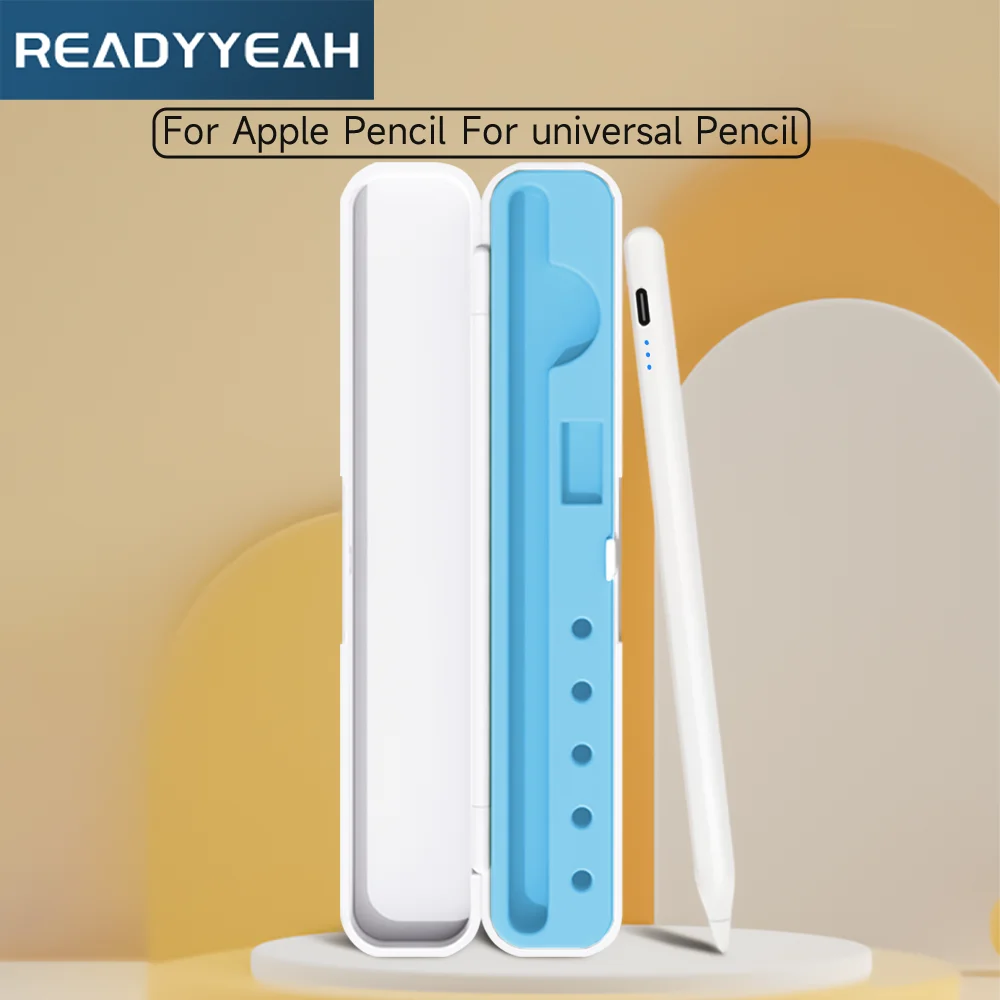 Voor Apple Potlood 1 2 Case Universele Touch Pen Originele Stylus Box Cover Opslag Nib Case Voor Ipad Accessoires Ipad potlood Houder