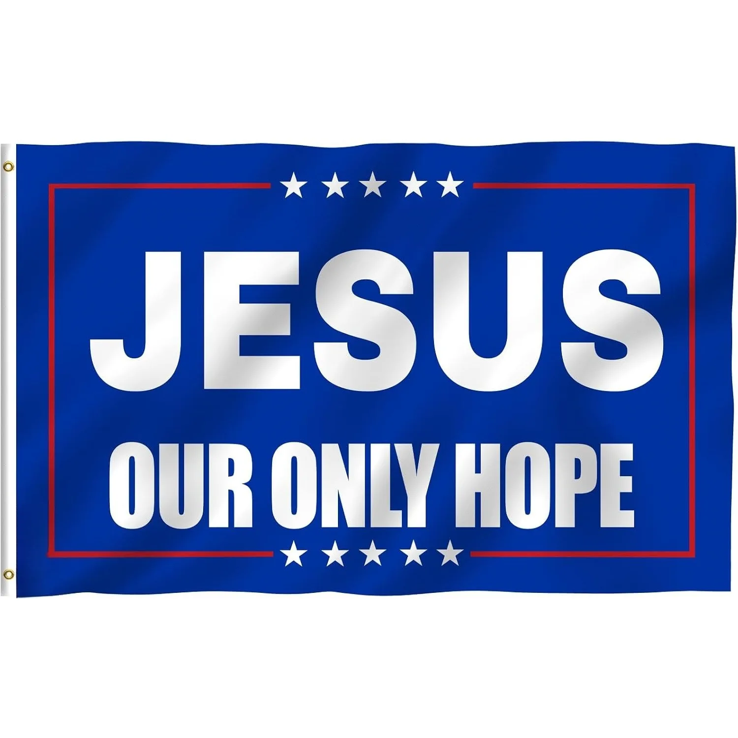 3x5 Foot I Saw That Jesus Christ Flag - Canvas Header and Double Stitched - Novelty College Funny Dorm Flags Polyester