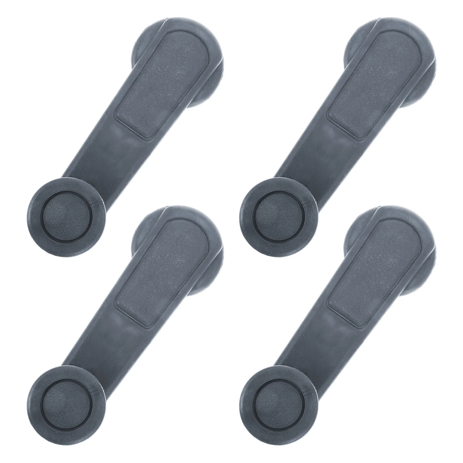 

4 pcs Car Window Handle Knob Replacement Abs Plastic Manual Window Crank Riser For Most Cars Automotive Door Accessories