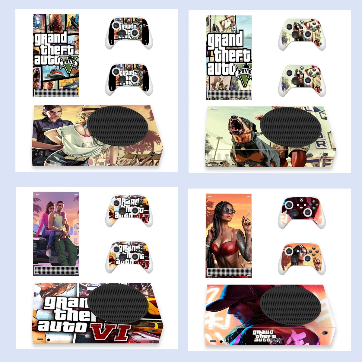 

New Game Skin Sticker Decal Cover for Xbox Series S Console and 2 Controllers Xbox Series Slim Skins Vinyl Accessories