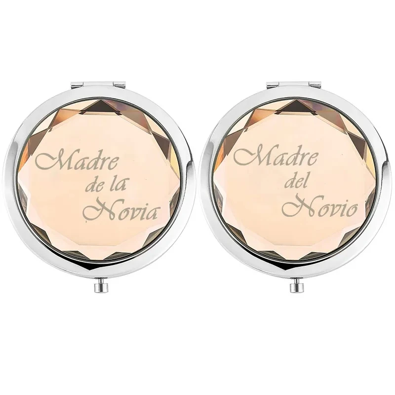 Madre de la Novia Madre del Novio mirror Spanish Wedding engagement Bachelorette party bridal shower bride to be gift Keepsake