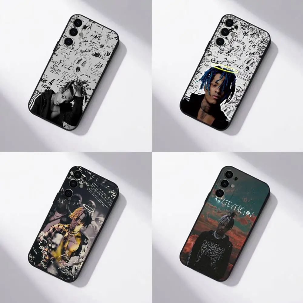 X-XXXTentacions Rapper Phone Case Black Silicone Soft For Samsung S25,S24,S21,S22,S23,S30,Ultra,S20,Plus,Fe,Lite