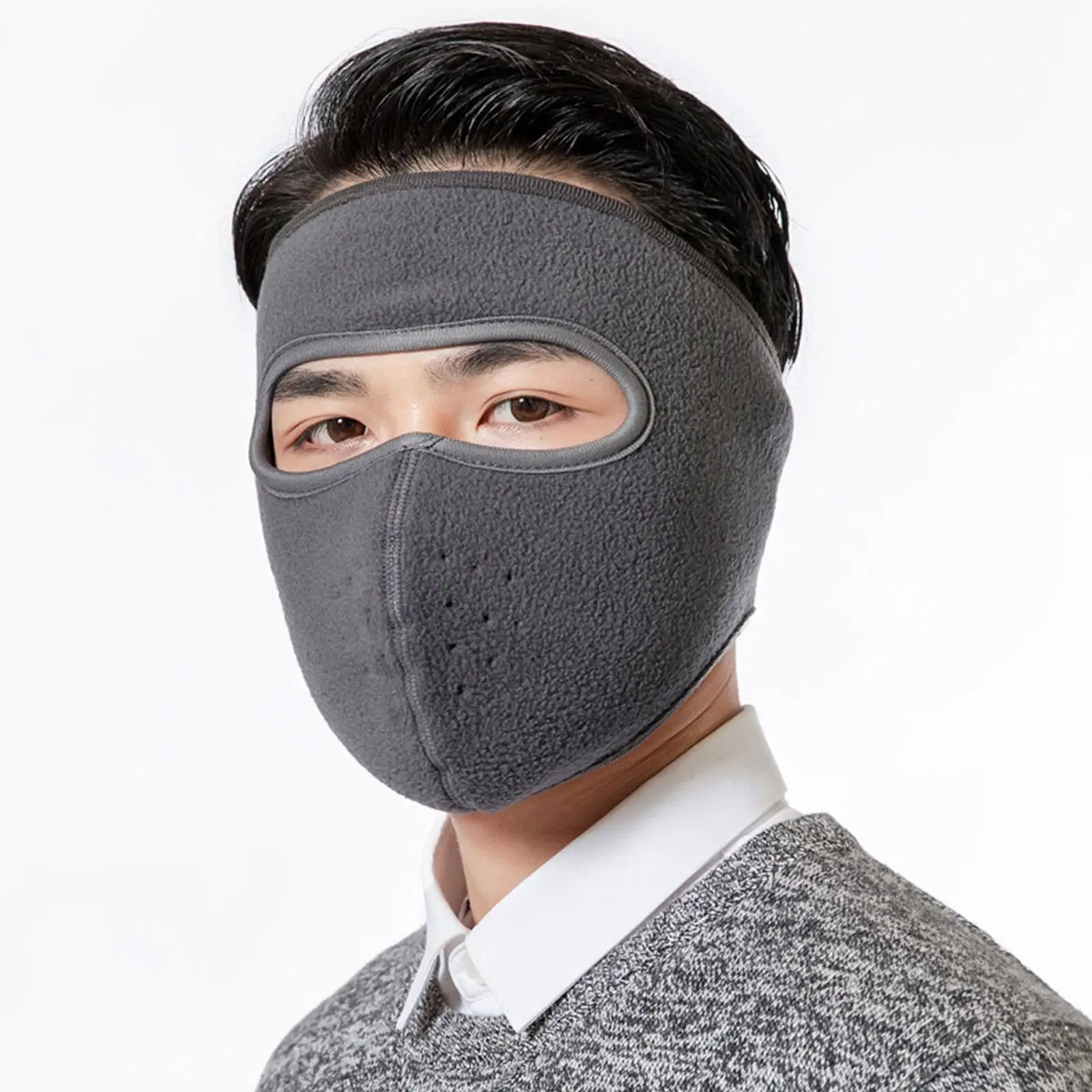 Outdoor Thermal Mask Autumn and Winter Cycling Windproof and Cold Ear Protection Mask 2-in-1 Breathable Winter Thermal Mask