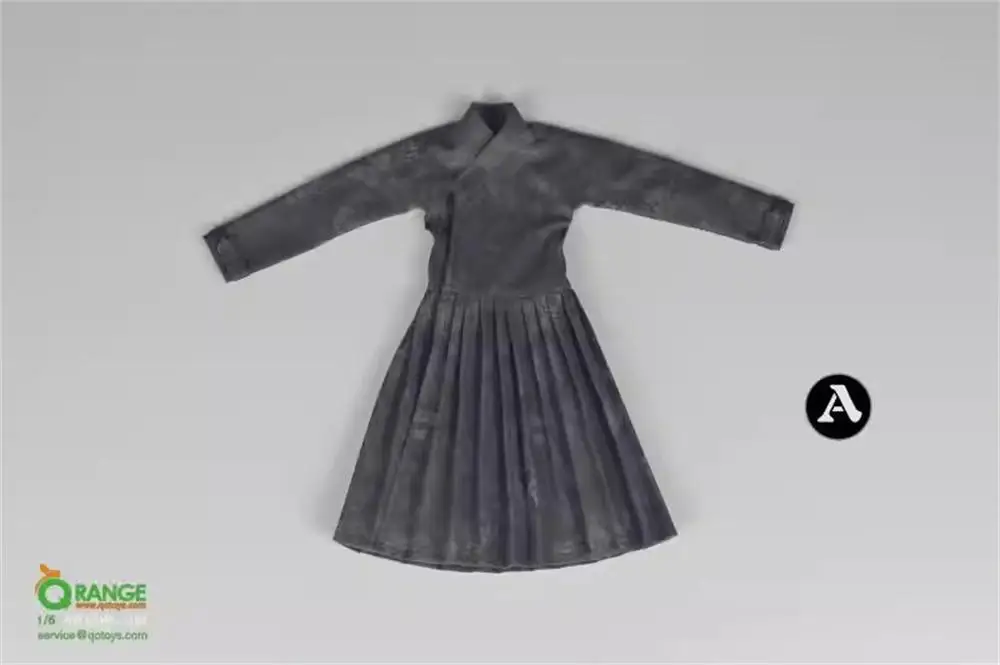

Hot Sales 1/6th Old Vintage Dynasty Ming Long Robe Overcoat Multi Color Option Accessories For 12" B001 BD001 Doll Figure DIY