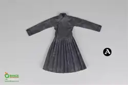 Hot Sales 1/6th Old Vintage Dynasty Ming Long Robe Overcoat Multi Color Option Accessories For 12