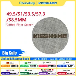 Riutilizzabile Espresso Puck Schermo Filtro Contatto Doccia Maglia Per 51 MILLIMETRI 54 MILLIMETRI 58 MILLIMETRI Breville Portafiltro Barista Macchina accessori