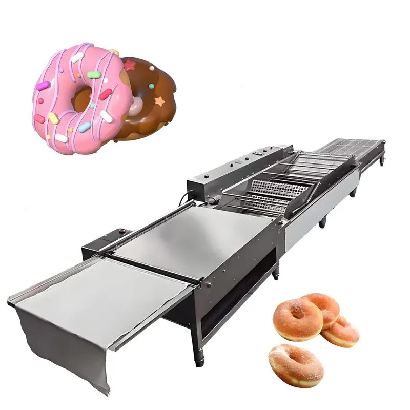 for Efficient Mini Donut Maker Commercial Automatic Three-Line Donut Maker