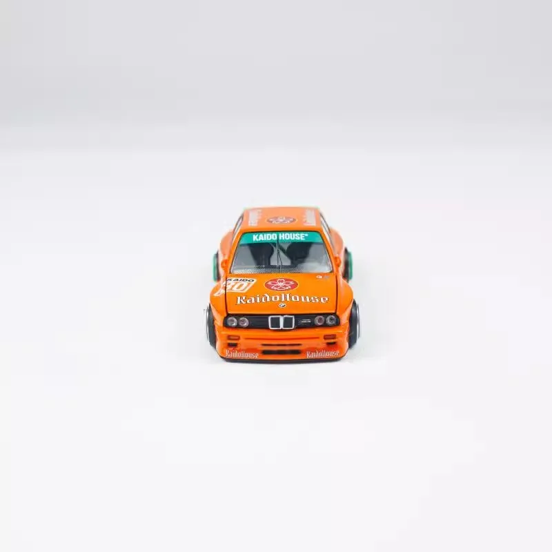 MINI GT 1/64 KAIDO House BMW M3 E30 Alloy Car Model Static Display Collectible Die-Cast Vehicle Perfect Birthday Gift for Boys