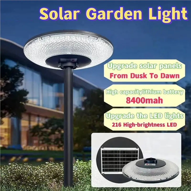 A21Q -Waterproof Solar Light Outdoor LED Post Lamp For Patio Yard Pathway Garden Fence Deck Driveway Landscape Lighting