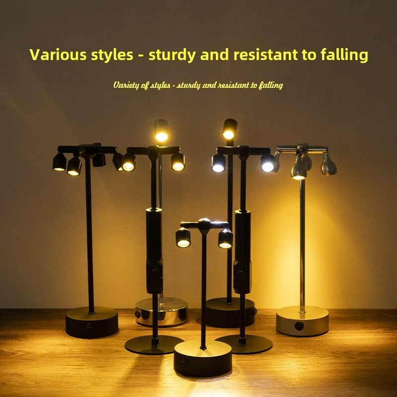 

LED Bar Table Lamp Restaurant Clear Bar Cafe Jewelry Showcase Creative Bar Lamp Personalized Decorative Table Lamp