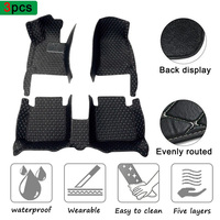 Custom Car Floor Mats For Genesis GV70 2023 G90 eq900 2017-2021 G80 2020-2024 GV80 2021-2024 Voyah Free 2024 Auto Accessories