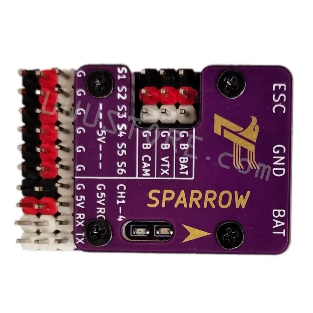 Lefei Sparrow 3 V3 OSD Flight Controller Gyro Stabilization Return Home Support SBUS PPM IBUSP WM CRSF For RC Airplane