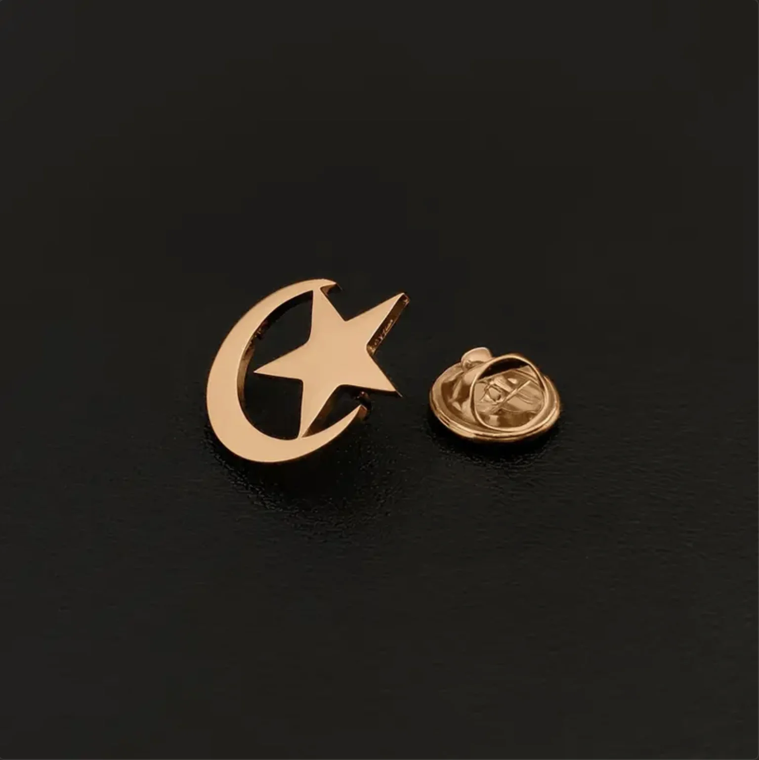 Stainless Steel Brooch For Men, Fashion Temperament Accessories For Suit Collar