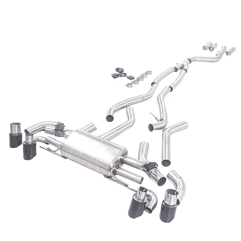 GFC Catback Exhaust Muffler for 2019r+  M340i G20 M440i G22 G23 G26 3.0 Car Electric Valve Exhaust System Made of SUS304 Pipe