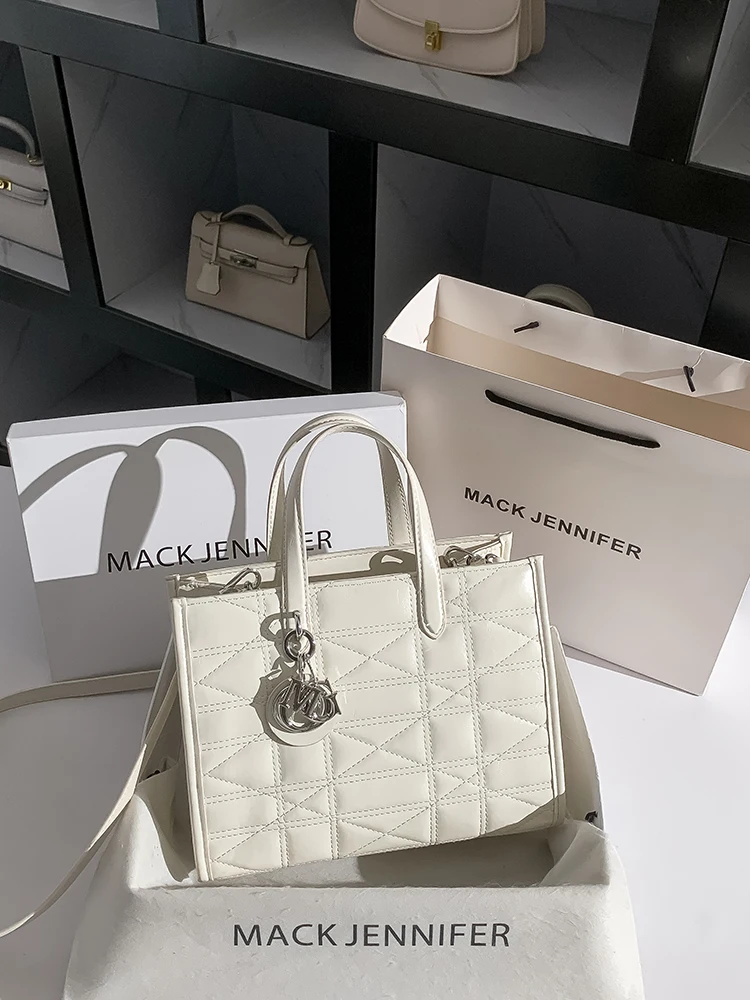 borsa-tote-ricamata-mack-jennifer-borsa-a-tracolla-con-motivo-a-diamante-stile-casual-elegante-e-semplice-in-pelle