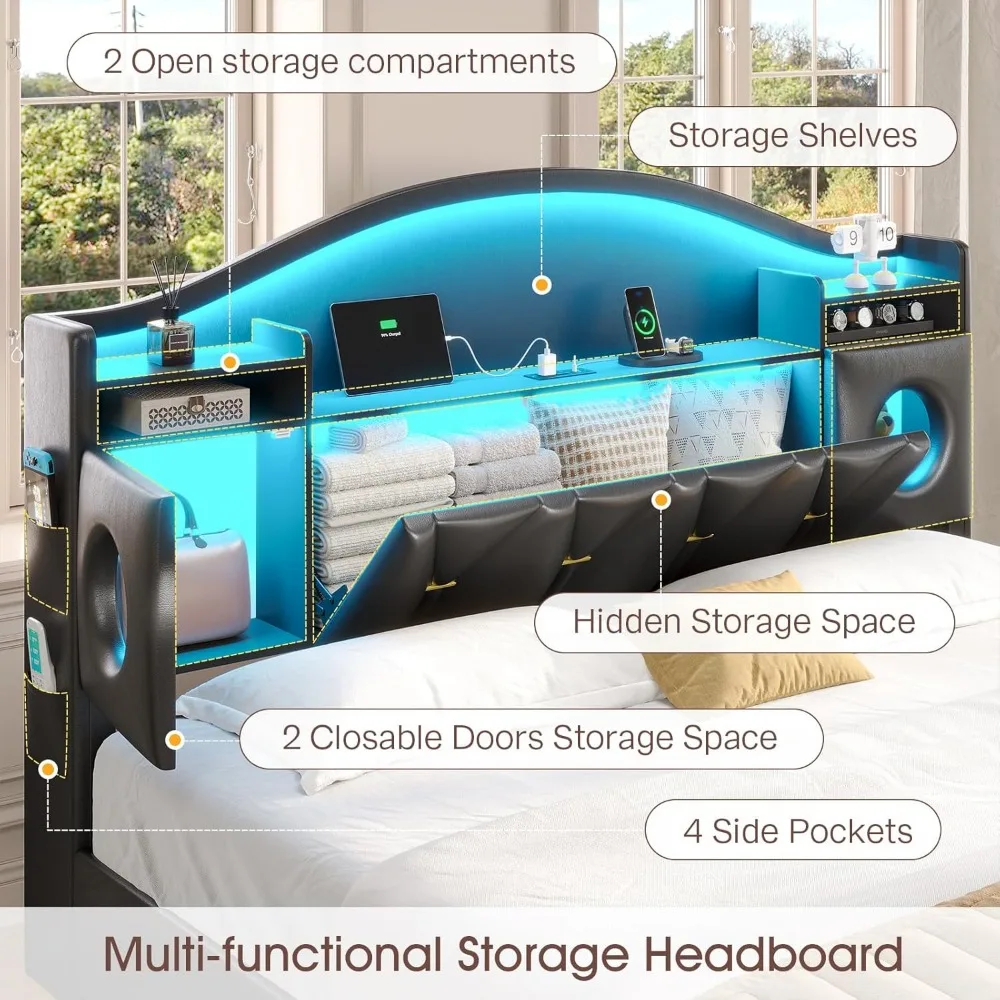 Thumbnail 4 - #8 Storage Bed Frames Deals & Discounts