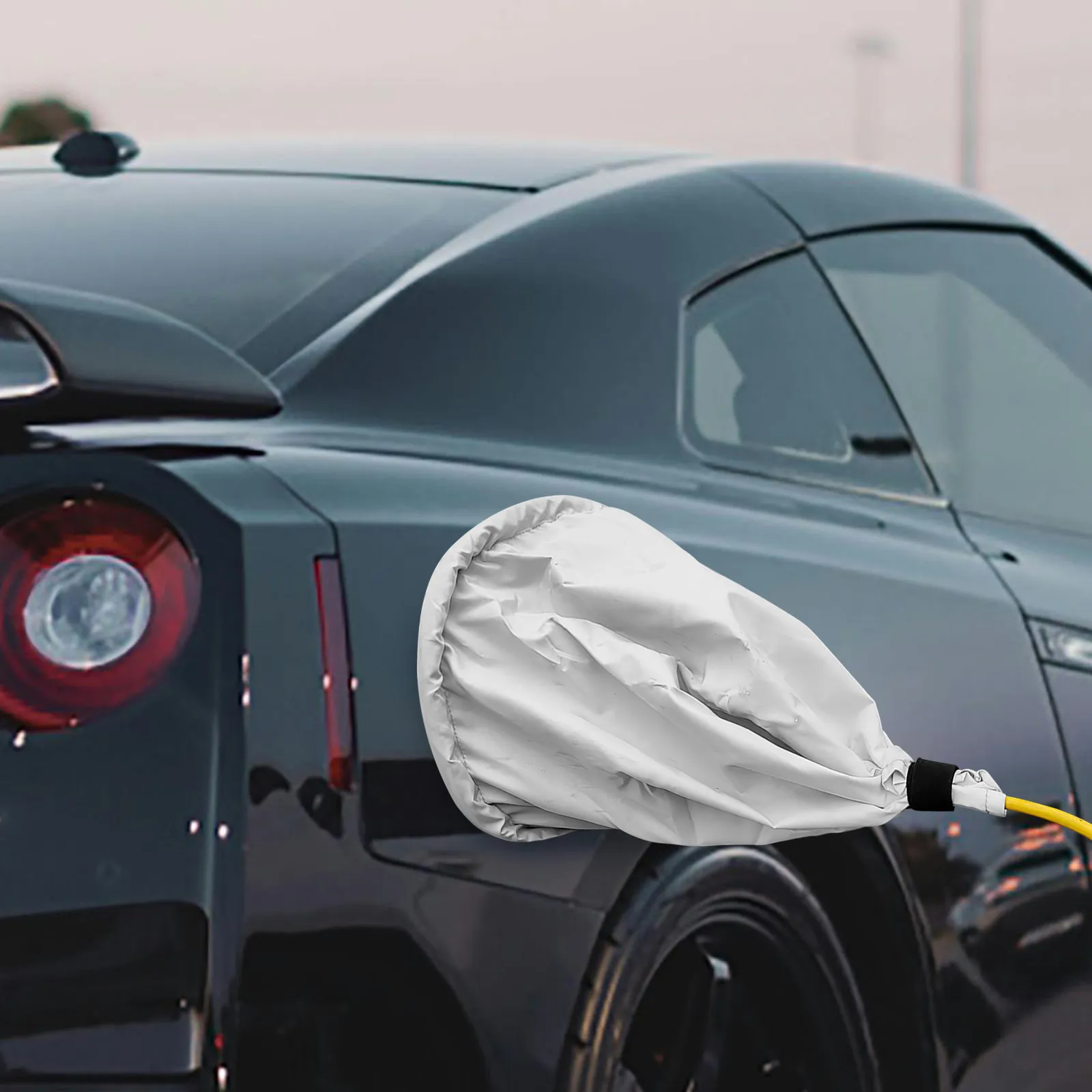 

Ev Charger Protection Cover for Outdoor Charging Rainproof Sleeve for Electric Vehicle Charging Port Polyester Cotton Waterproof