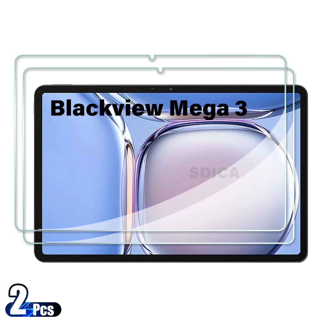 

2PCS For Blackview Mega 3 Tempered Glass Screen Protector Mega3 12.1 inch Tablet Anti Scratch HD Protective Film