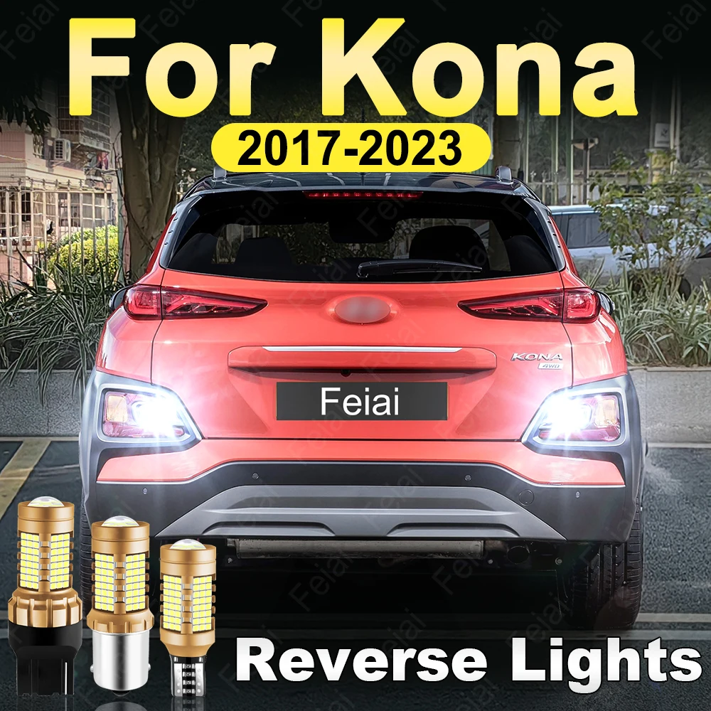 LED Reverse Light For Hyundai Kona Electric 2017 2018 2019 2020 2021 2022 Kona EV Tuning Accessories Reversing Backup Light Bulb