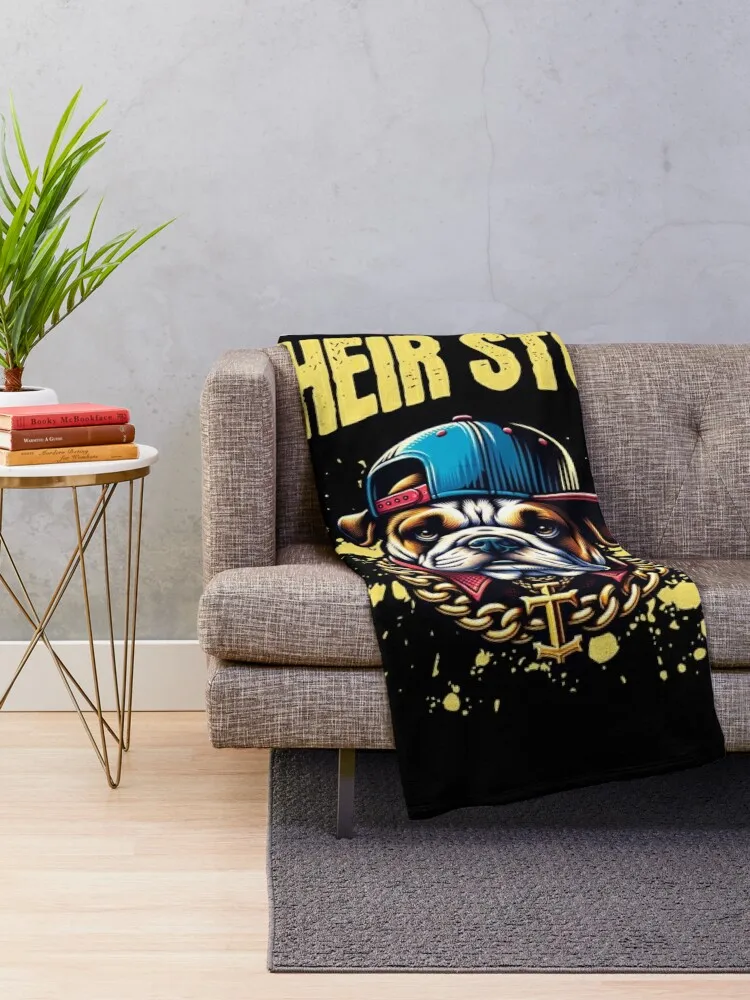 Where the Streets tell their story Throw Blanket Weighted Personalized Gift Soft Beds Blankets