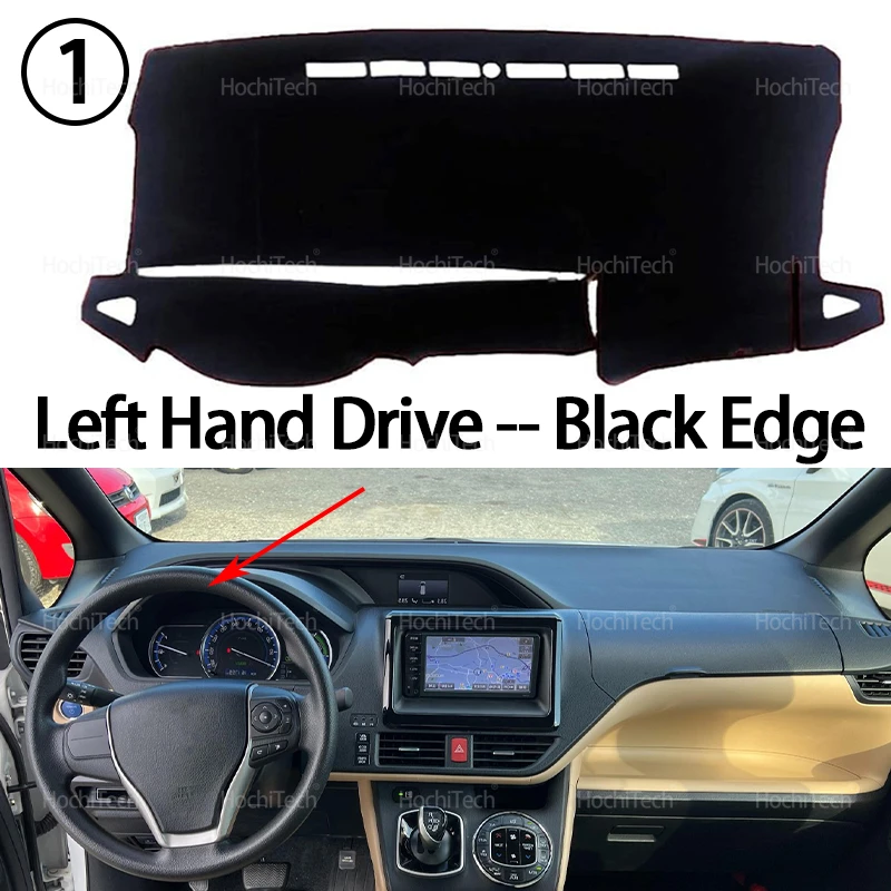Für Toyota Noah Toyota Voxy Toyota Esquire 3Gen R80 2014-2019 Dashboard Abdeckung Pad Auto Liner Anti-Uv matte Sonnenschirm Dashmat Teppich – Detail 9