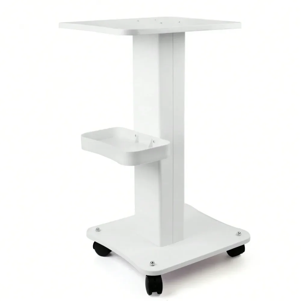 

Trolley Cart With Wheels, Salon Spa Beauty Machine Rolling Trolley Stand, 3 Tier Beauty Rolling Cart, Load 220Lbs, Aluminum Est