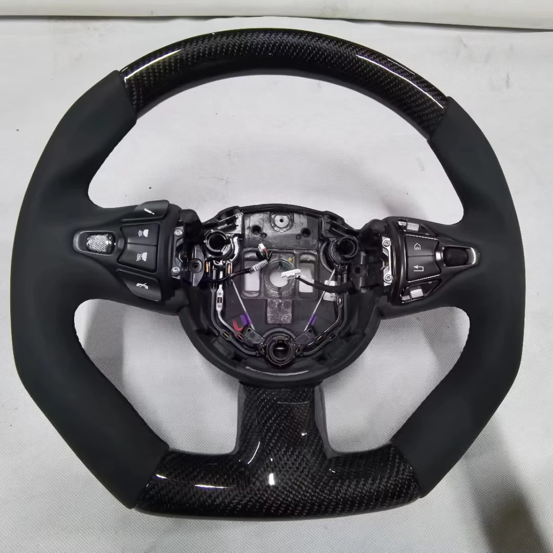 

For Aston Martin DB11 DBX DBS Carbon Fiber Steering Wheel with Multi-Function Button Paddle New Condition Modification Assembly