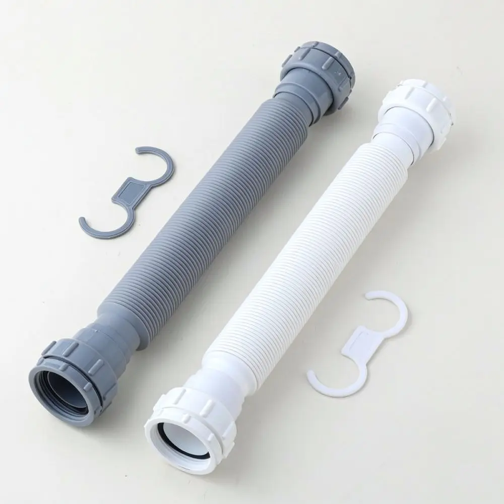 Adjustable Kitchen Sink Drain Pipe Fitting Flexible Basin Sewer Hose Connector Plumbing System Repair Supply