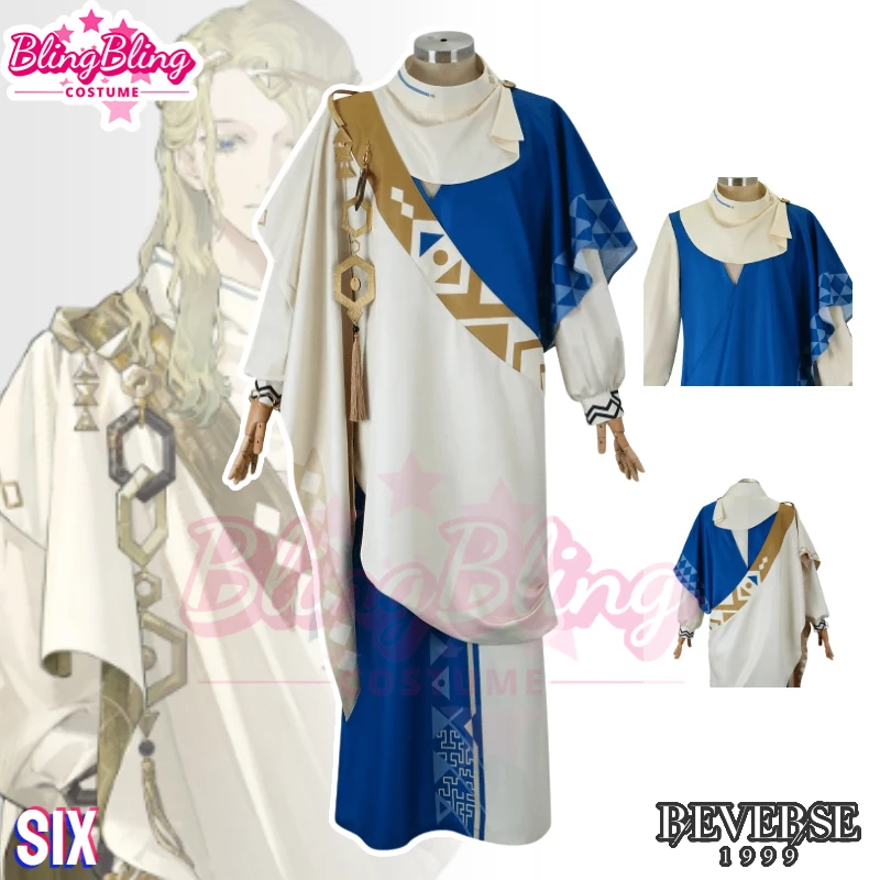 Reverse1999 Six Cosplay Costume Game Reverse:1999 Six Cosplay Initial Costume Six Dress Uniform Hallowen Party