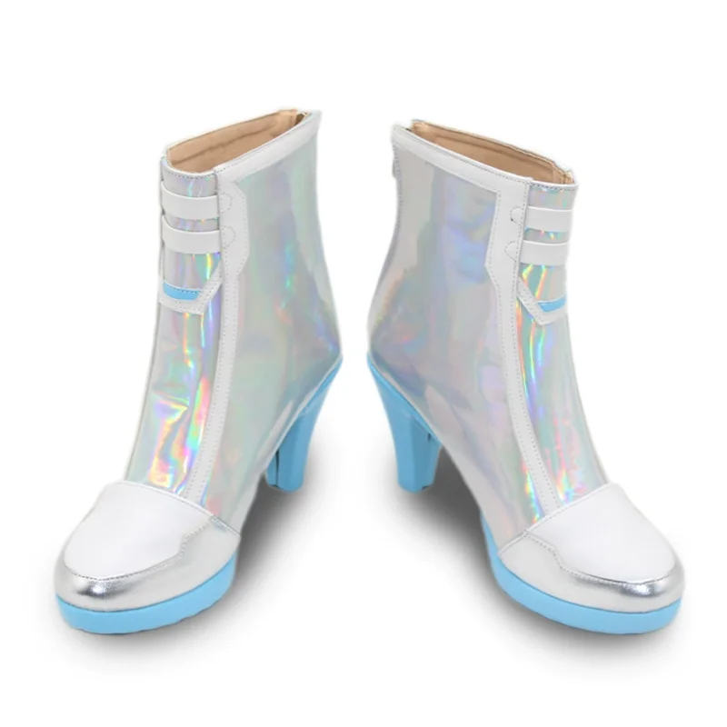 Spel Cosplay Schoenen Ashe Overwatch 2-laarzen Halloween Party Kostuum Accessoires Op maat gemaakt