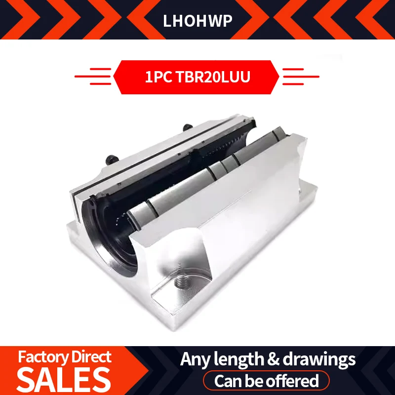 

Hot-Selling High-Quality Linear Rail Opening Lengthened Slider TBR20LUU