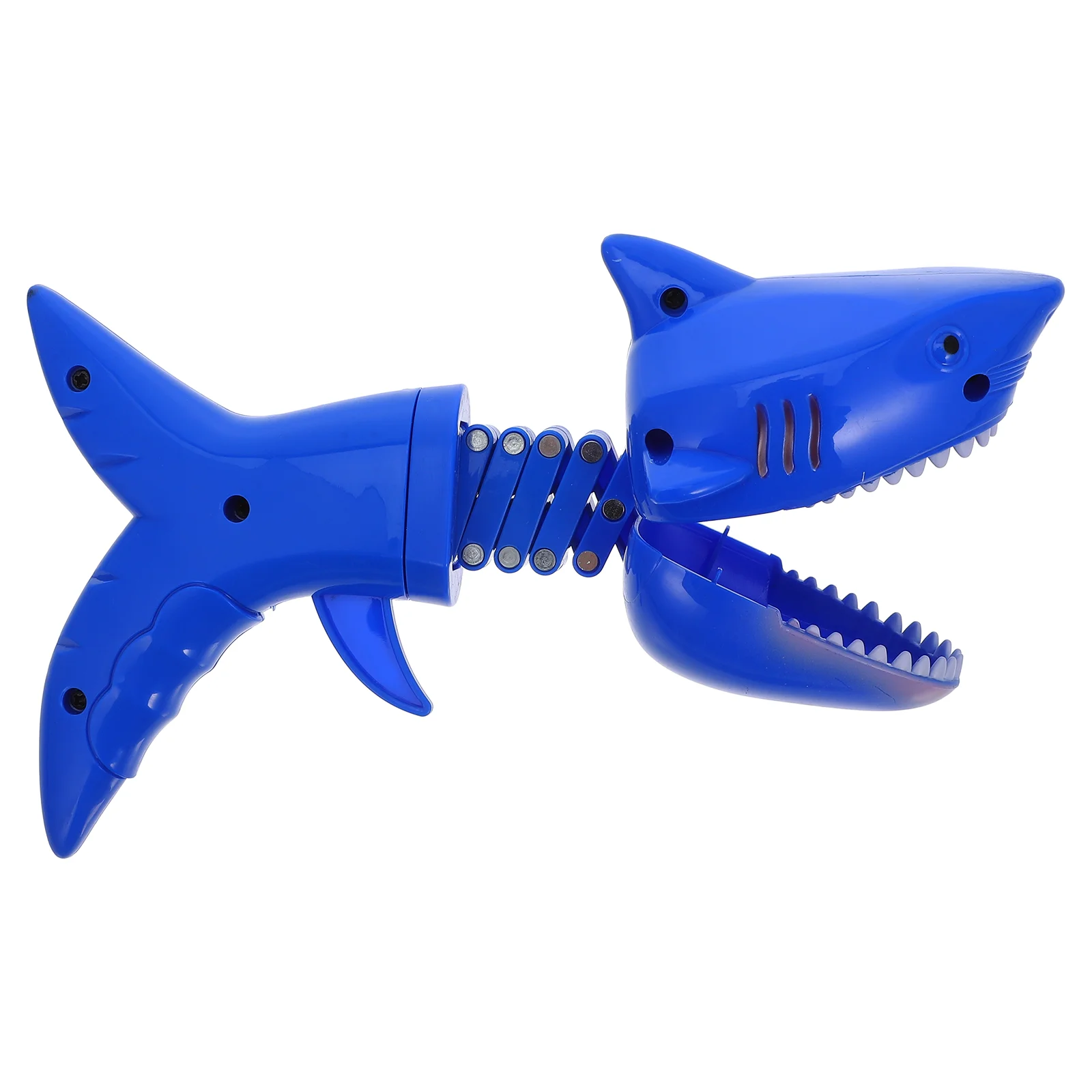 Manipulator Clip Fine Workmanship Toy Telescopic Spring Toys Classmates Play Finger Games Funny Plastic Dinosaur Shark Prank