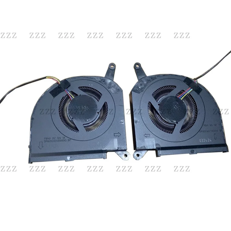 ZZ CPU GPU FAN For Gigabyte DFSCK22D05883Q-FSH0 DFSCM22716392Q-FSH1 4PIN DC 12V 1A