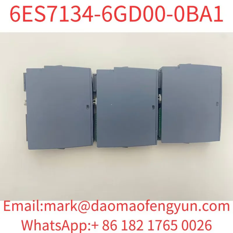 6ES7134-6GD00-0BA1 Used Tested OK  In Good Condition SIMATIC ET 200SP, analog input module, AI 4XI 2-/4-wire