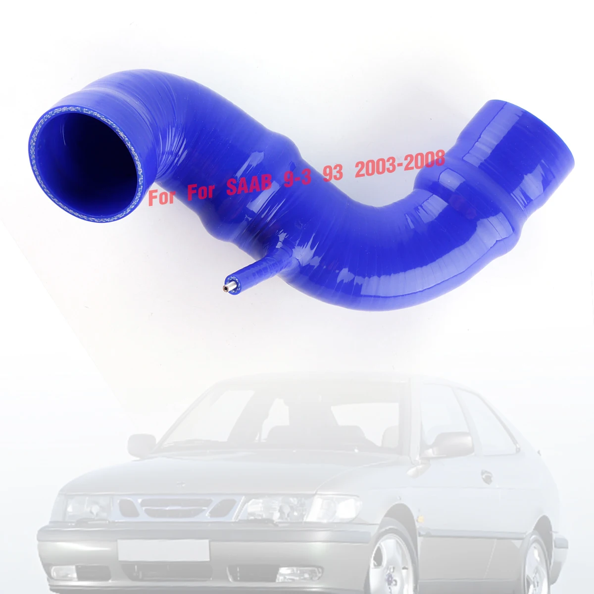 

For 2003-2008 Saab 9-3 93 Silicone Intake Hose Air Cleaner Filter Hose Kit 2004 2005 2006 2007