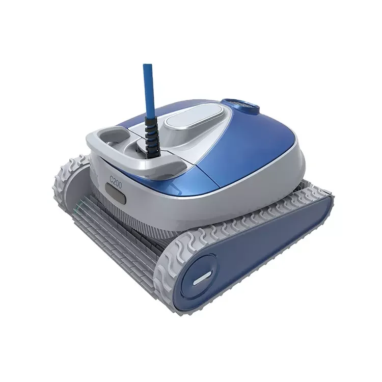 

Control 18m Blue Swimming Pool Accessories Cleaning Big Robot Automatic Pool Cleaner