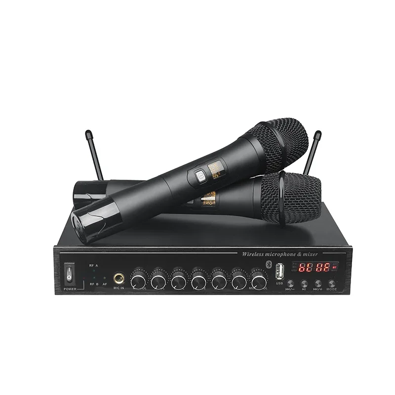 

ERZHEN Professional wireless microphone system suitable for computer TV Bluetooth connection, home karaoke T2710